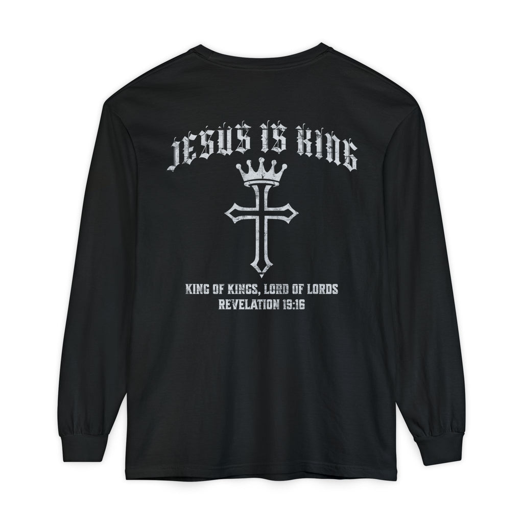 Jesus is King Long Sleeve Shirt
