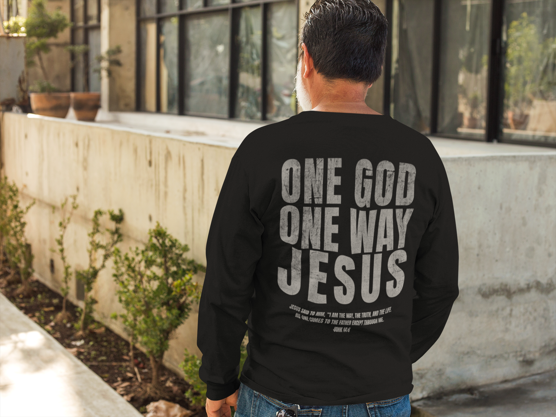 One God One Way Long Sleeve Shirt