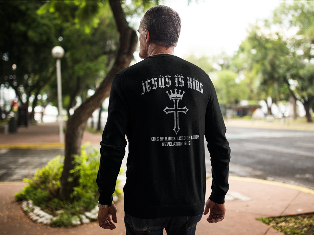 Jesus is King Long Sleeve Shirt