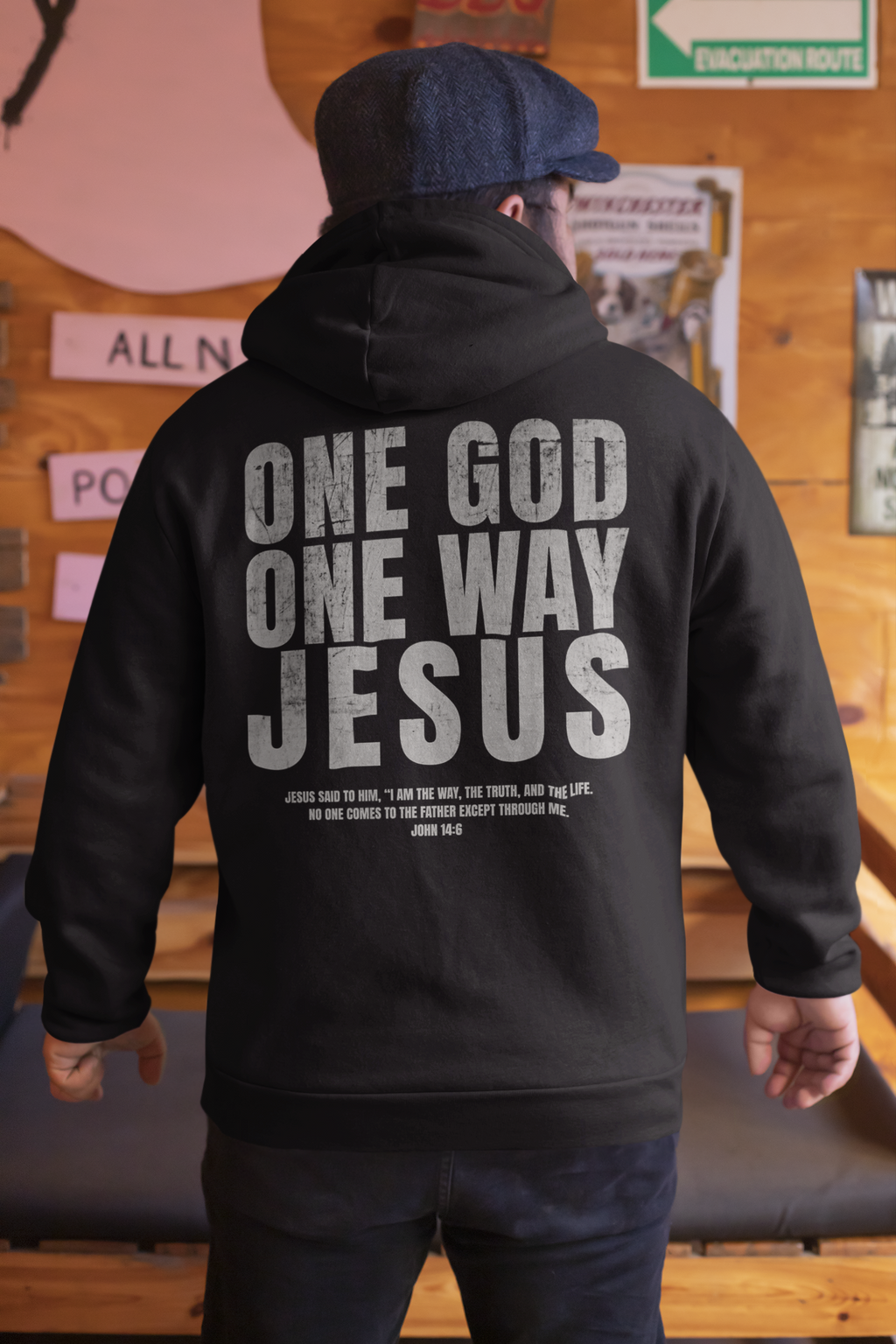 One God One Way Hoodie
