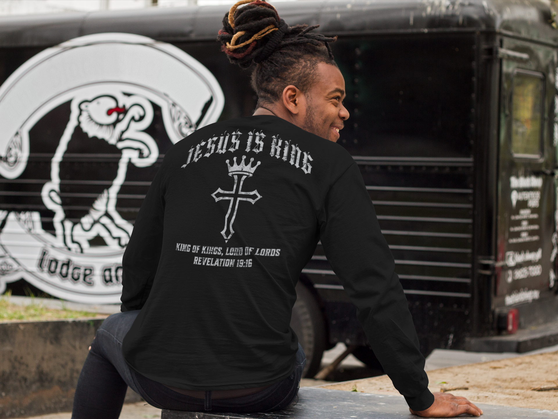 Jesus is King Long Sleeve Shirt