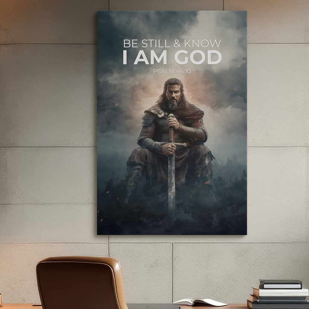 Be Still & Know I Am God Canvas Print