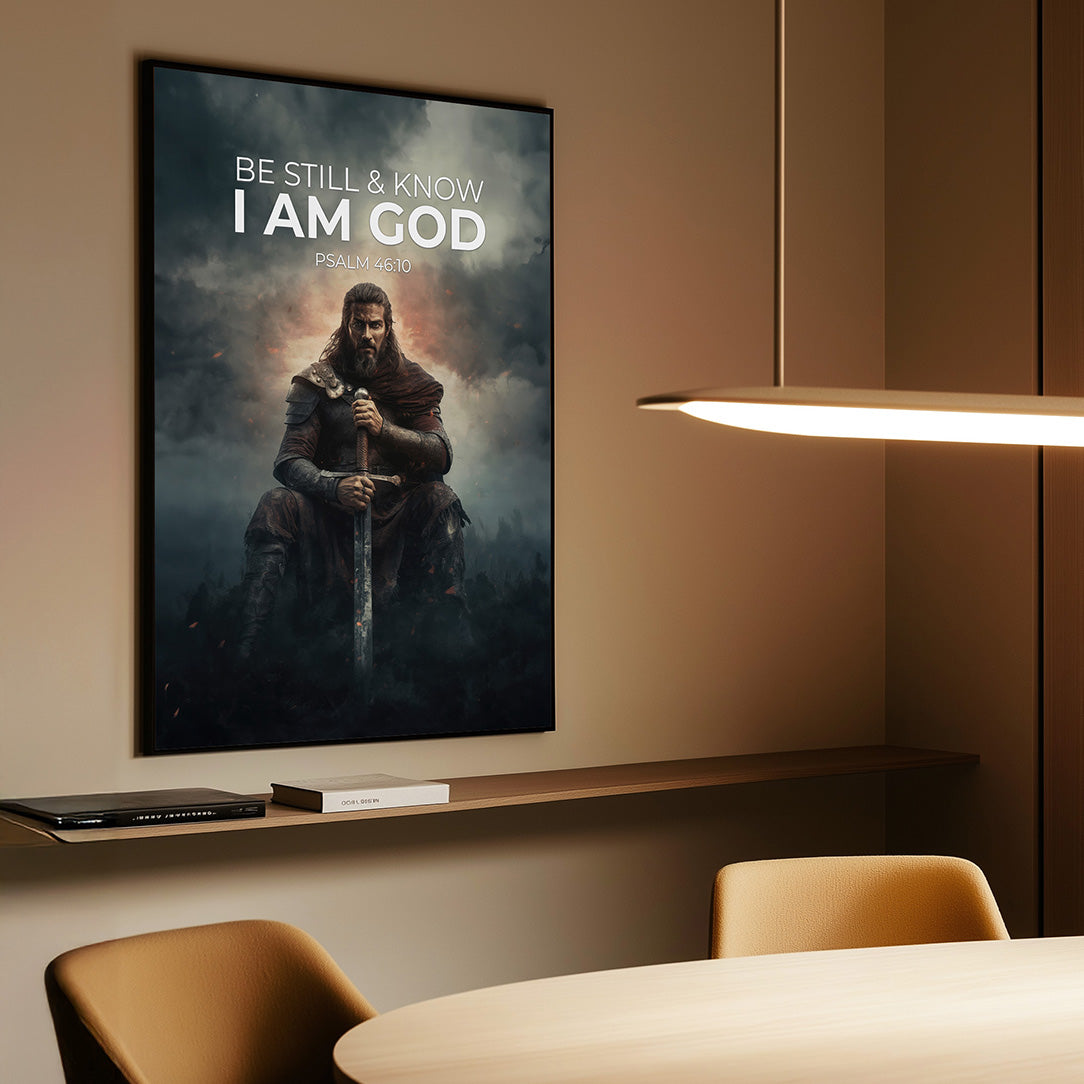 Be Still & Know I Am God Canvas Print