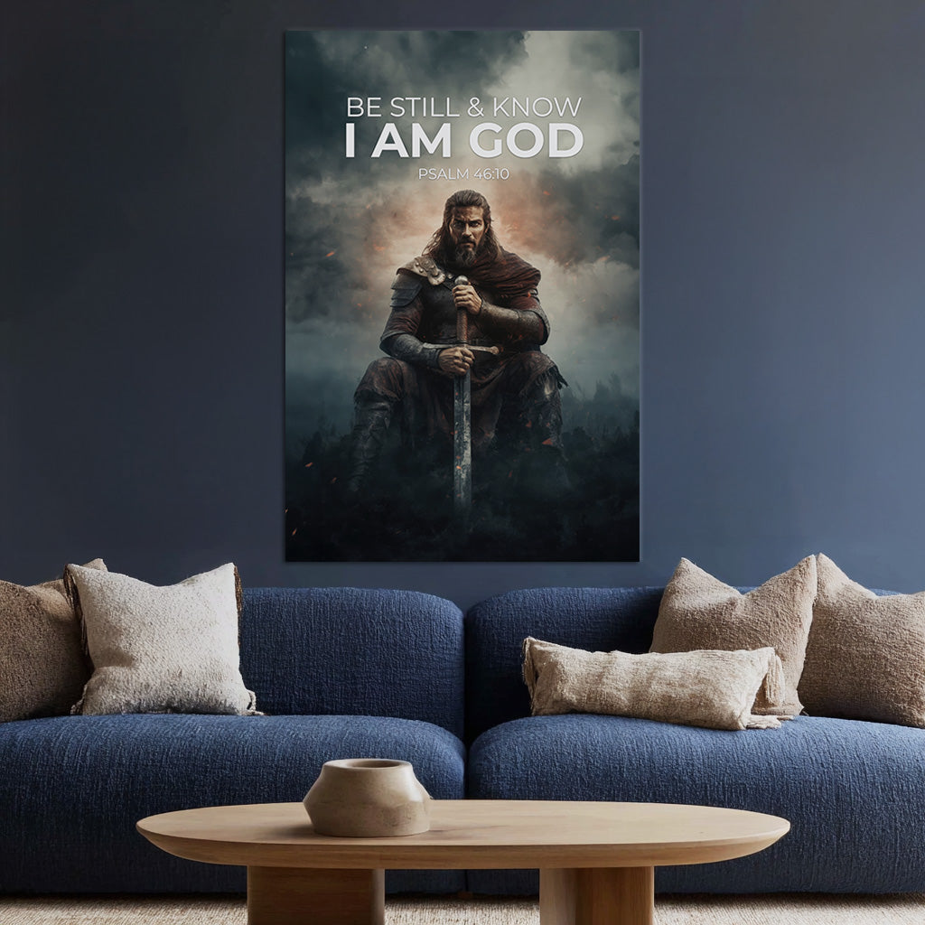 Be Still & Know I Am God Canvas Print