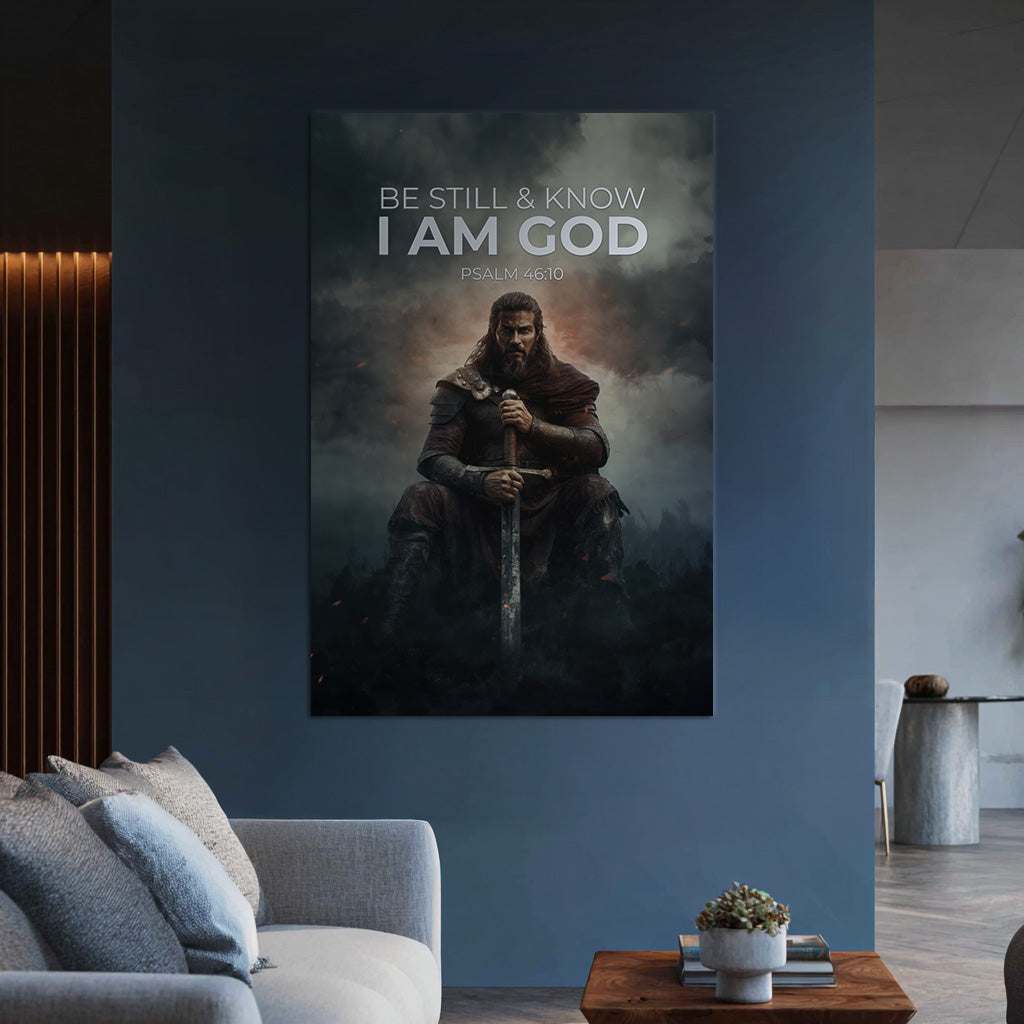Be Still & Know I Am God Canvas Print