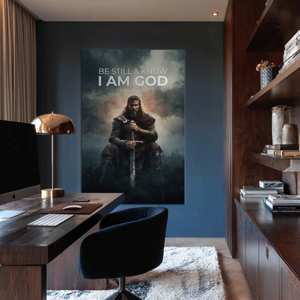 Be Still & Know I Am God Canvas Print