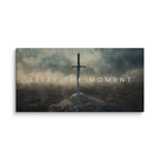 Seize the Moment | Warrior Faith Canvas Print