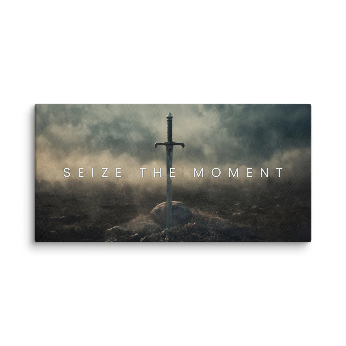 Seize the Moment | Warrior Faith Canvas Print