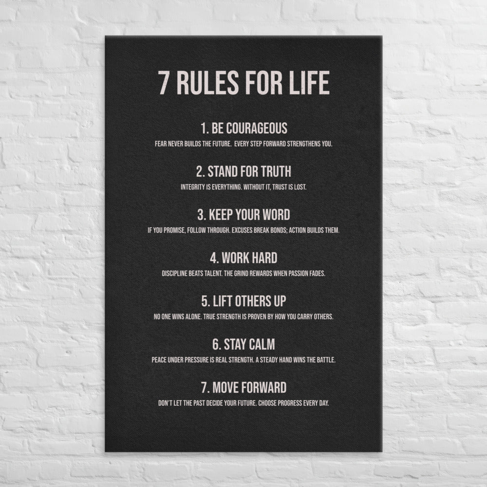 7 Rules For Life